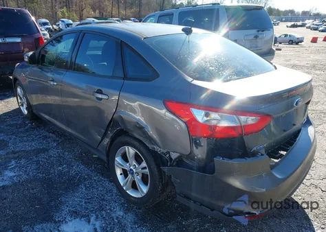2013 Ford Focus Se from USA, damaged, VIN 1FADP3F29DL286027